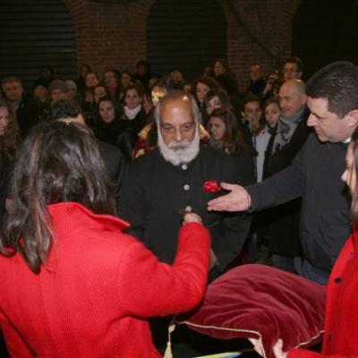 El Badaoui Georges Cupido Drink During The Opening