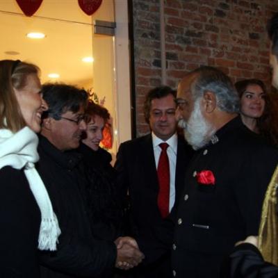 El Badaoui Georges Cupido Drink General Consul Of Chile H.e. Jaime Nogueira Contreras And Lady