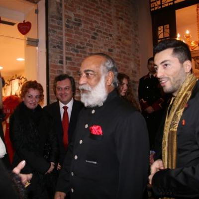 El Badaoui Georges Cupido Drink Hrh Arvind Singh Mewar 3